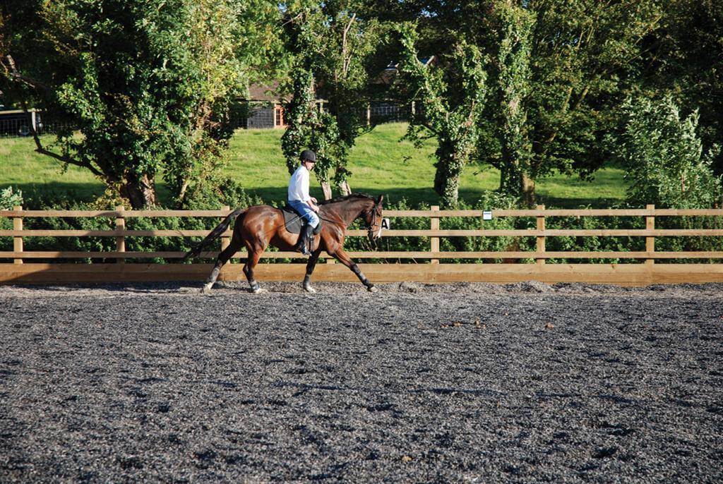 Equestrian fencing St. Ives