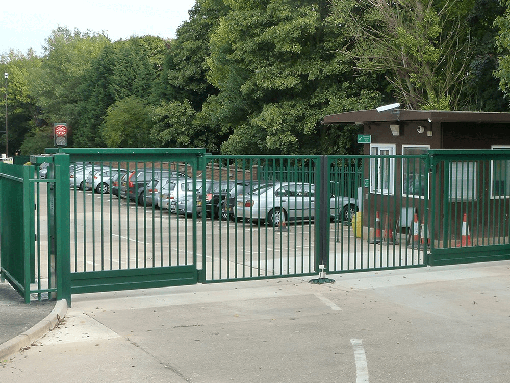 Industrial metal fencing St. Ives