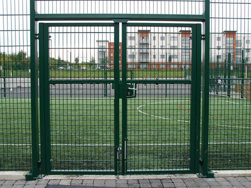 Metal school fencing Cambridgeshire