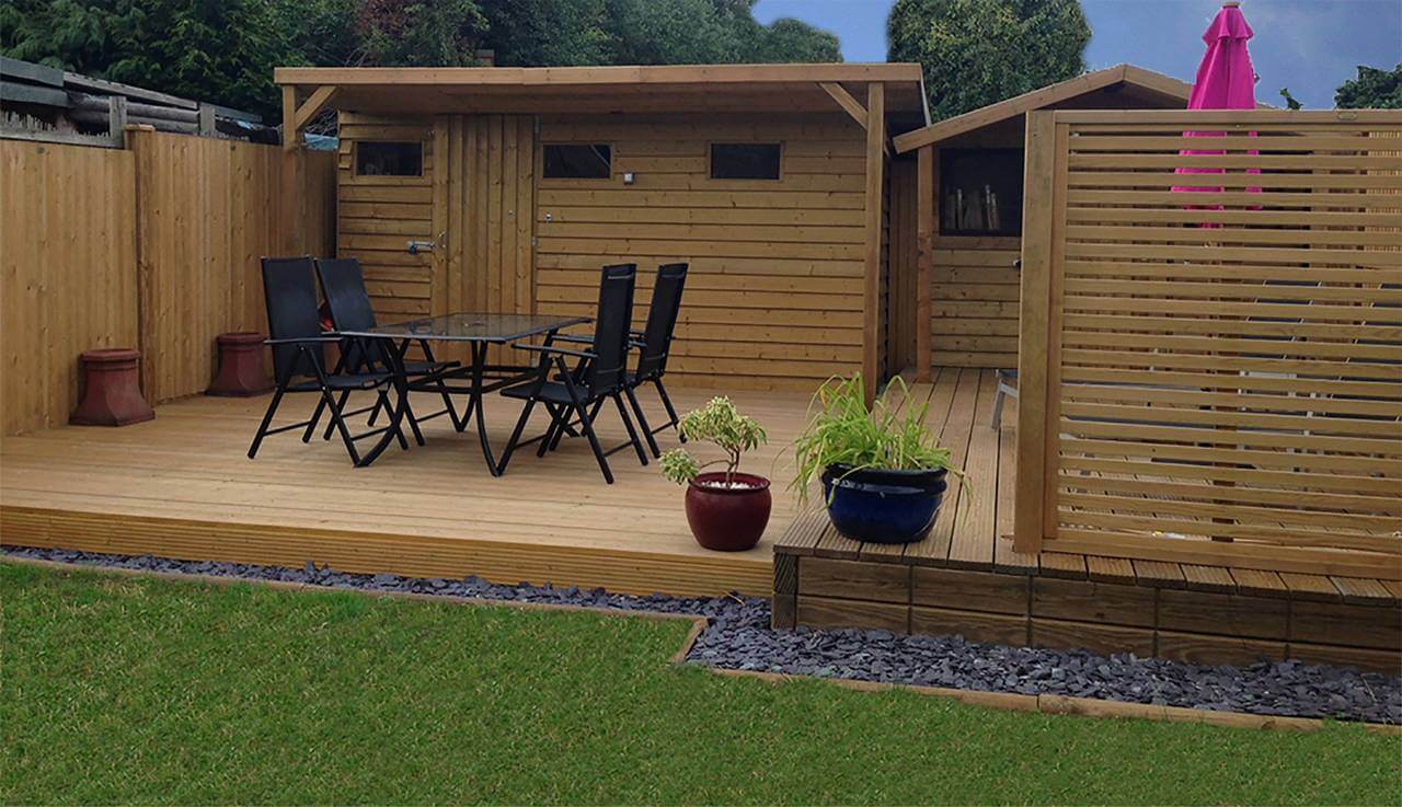 Timber decking