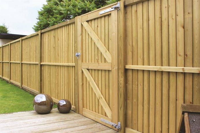 Urban fencing timber Cambridgeshire