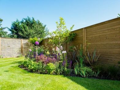 tongue and groove effect fence panels
